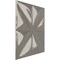 Ekena Millwork 19 5/8in. W x 19 5/8in. H Alexa EnduraWall Decorative 3D Wall Panel Covers 2.67 Sq. Ft. WP20X20ALBCR - alternate 2